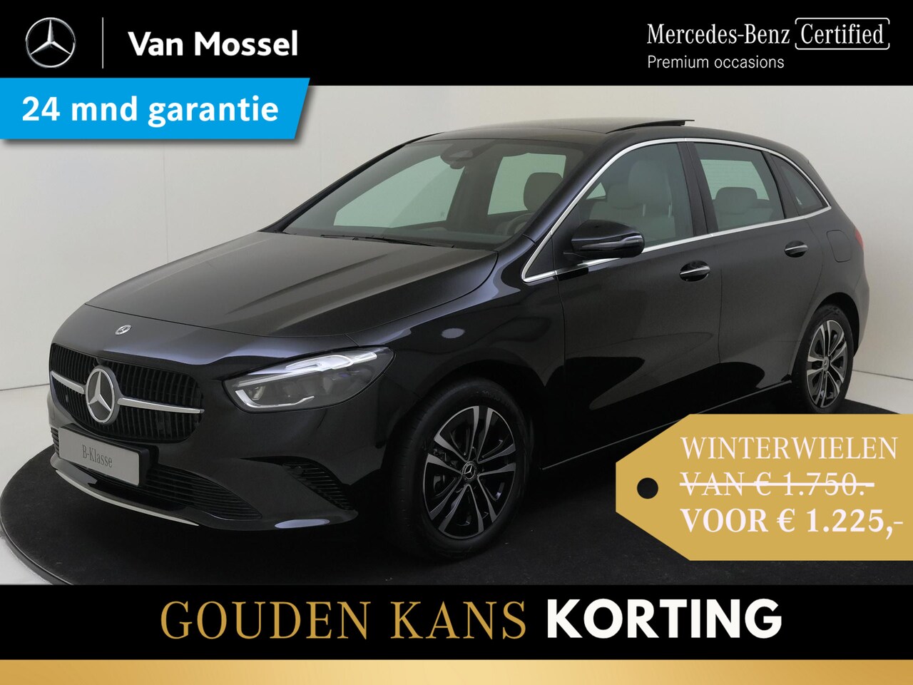 Mercedes-Benz B-klasse - 250 e Business Line / Stoelverwarming / Panorama-schuifdak / Achteruitrijcamera / Sfeerver - AutoWereld.nl