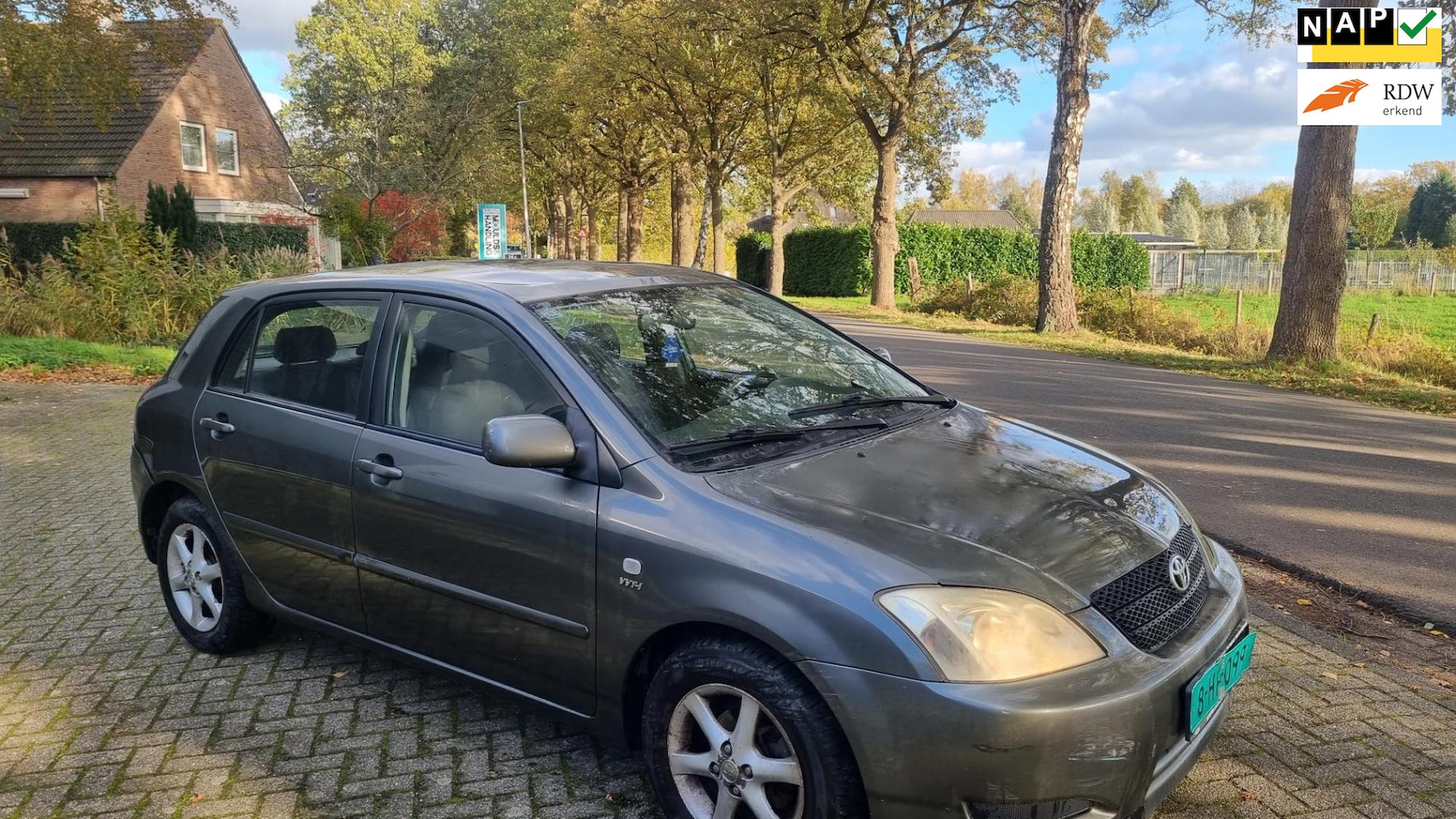 Toyota Corolla - 1.4 VVT-i Linea Terra 5 DEURS AIRCO KOUD 2004 - AutoWereld.nl