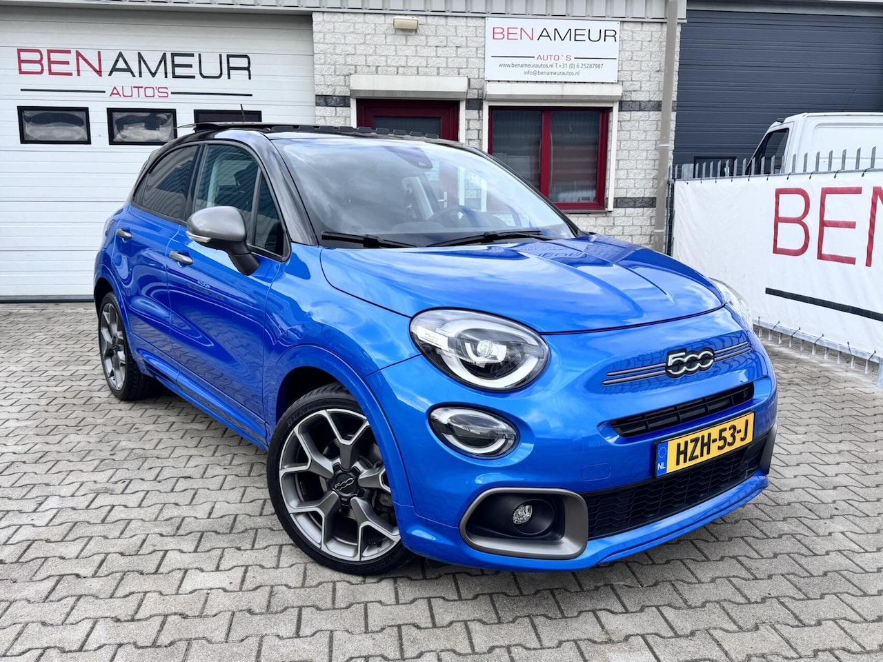 Fiat 500 X - 1.5 Hybrid Sport Pano/ Navi/ CarPlay - AutoWereld.nl
