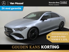 Mercedes-Benz CLA-Klasse - 180 Star Edition AMG Line Panoramadak / Keyless / 19'' Multispaak / Parkeercamera / Nightp