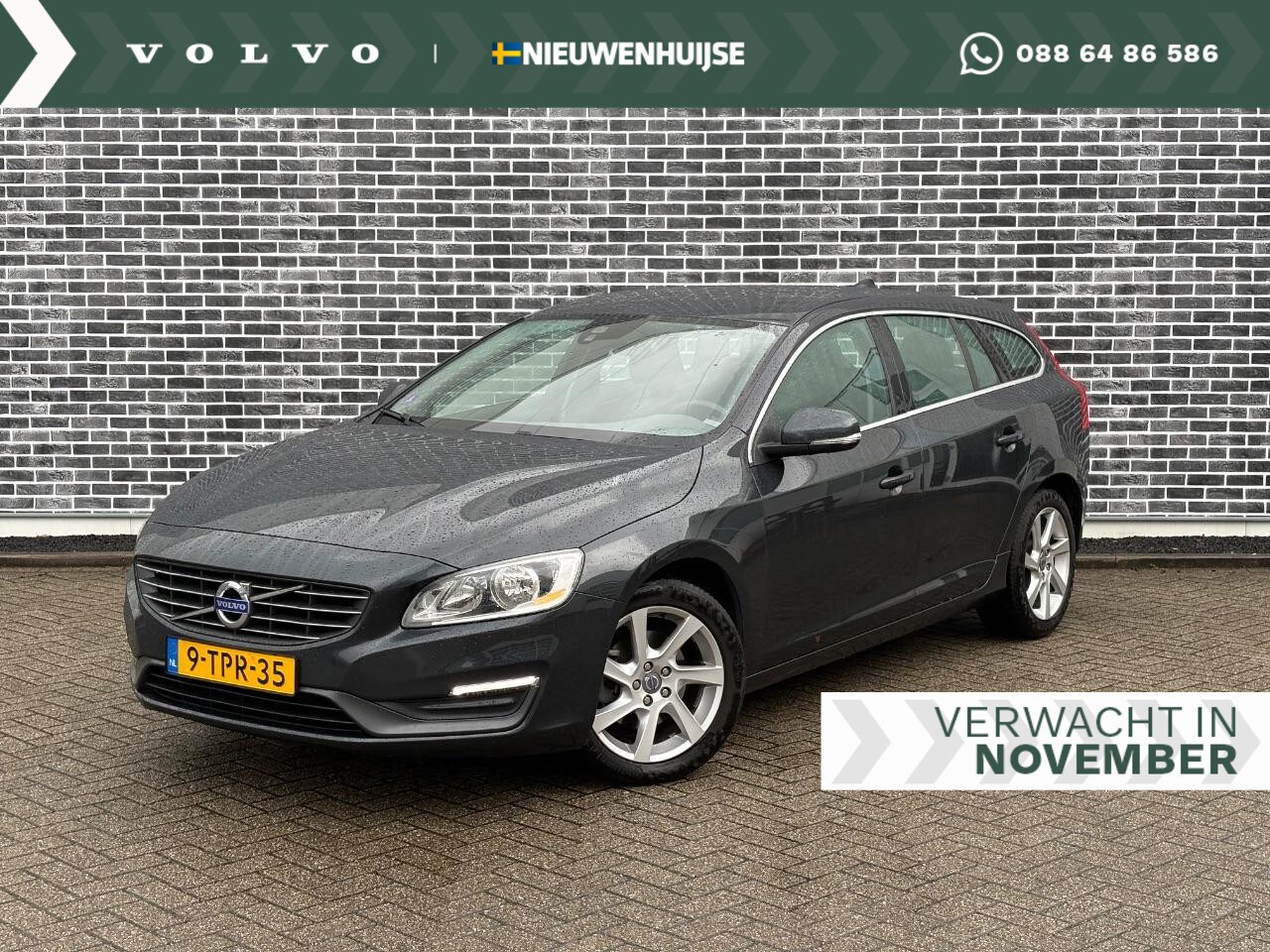 Volvo V60 - 1.6 T3 Momentum | Navigatie | Dode hoek detectie BLIS | Stoelverwarming | Climate control - AutoWereld.nl