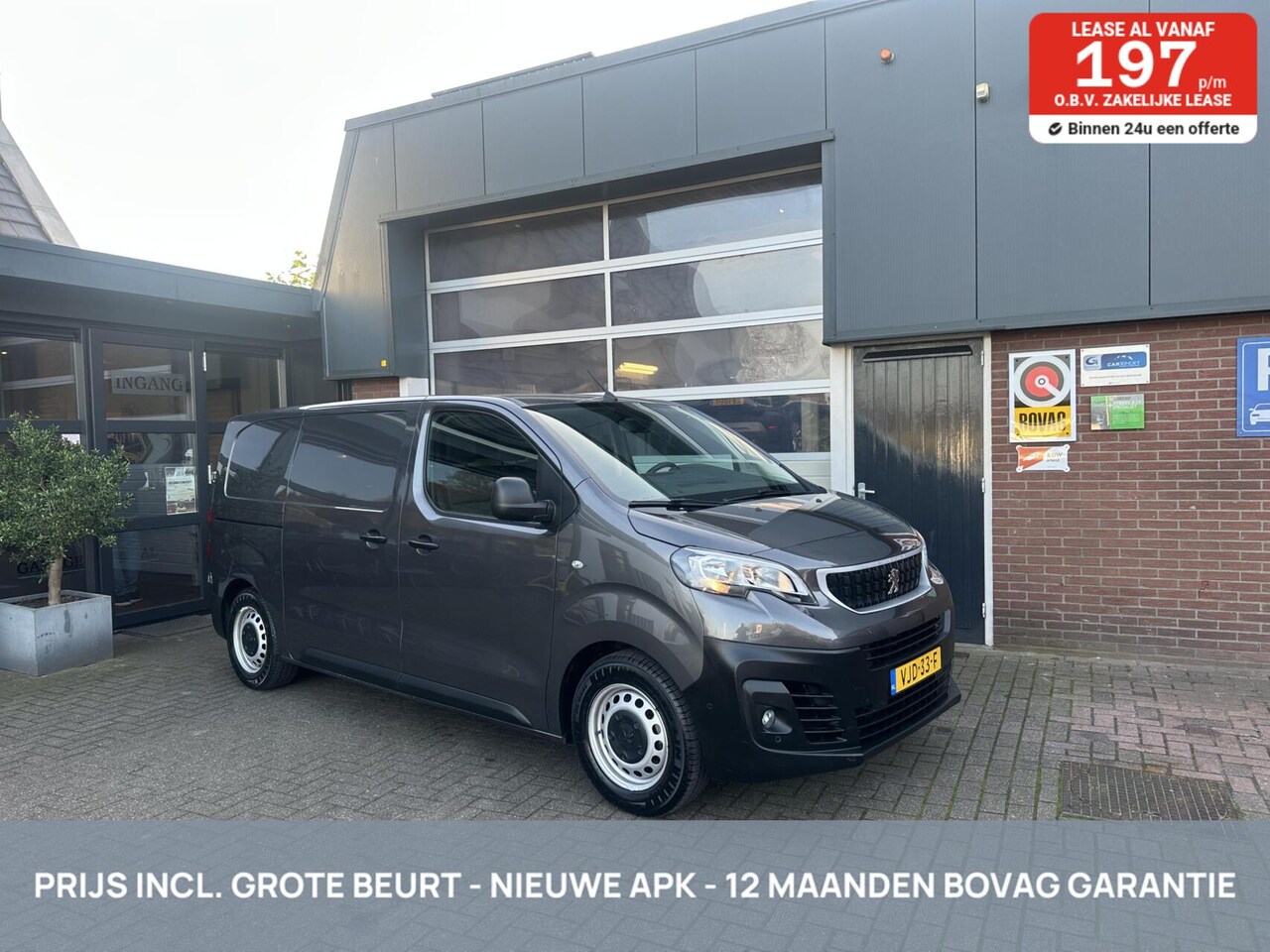 Peugeot Expert - Bestel 1.5 BlueHDI 100 Standard Premium *INCL. BEURT&12 MND BOVAG* - AutoWereld.nl