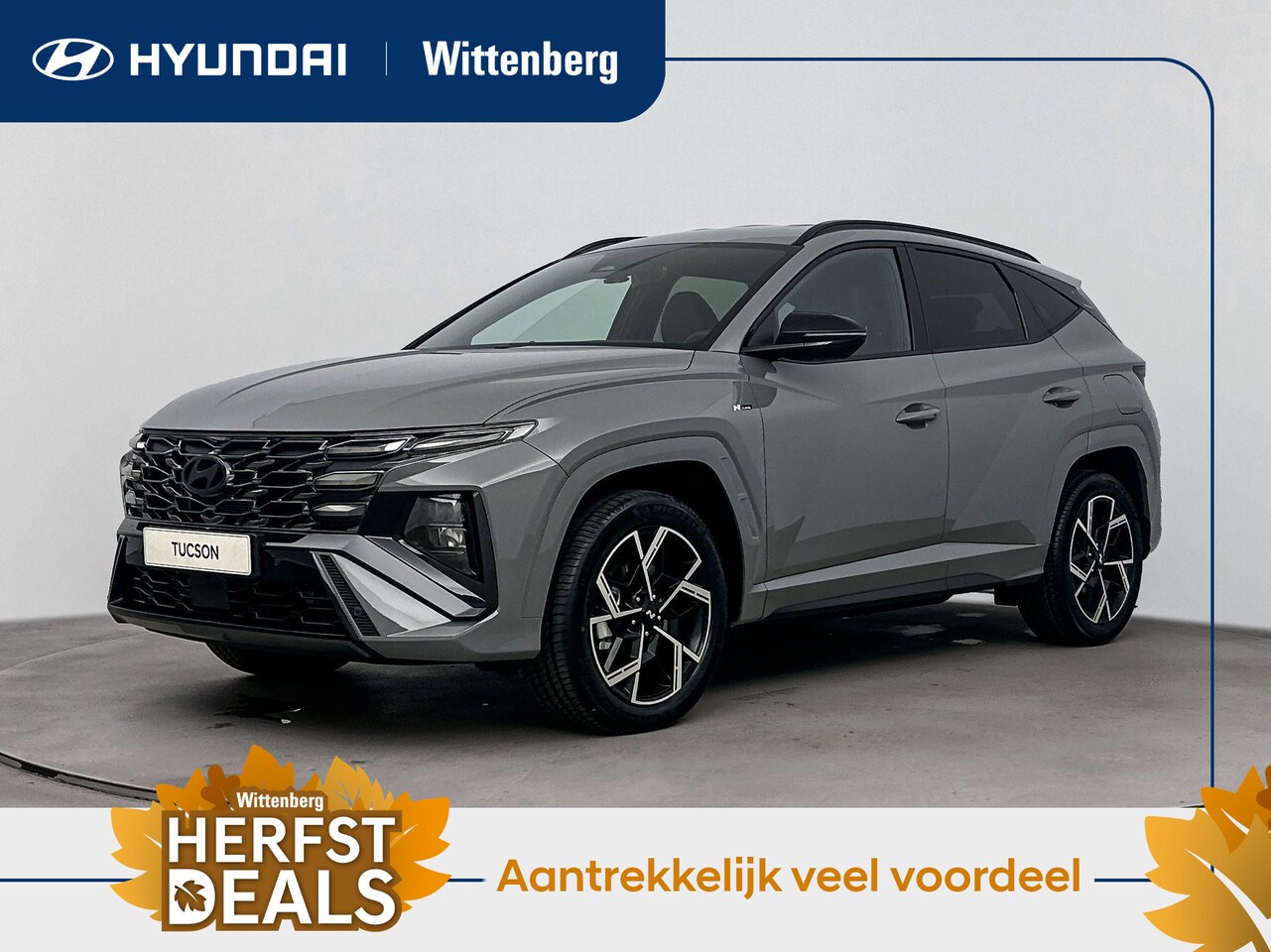 Hyundai Tucson - 1.6 T-GDI PHEV N Line Business | 19" Lm-wielen | Stoel + Stuurverwarming | Navigatie | Cam - AutoWereld.nl
