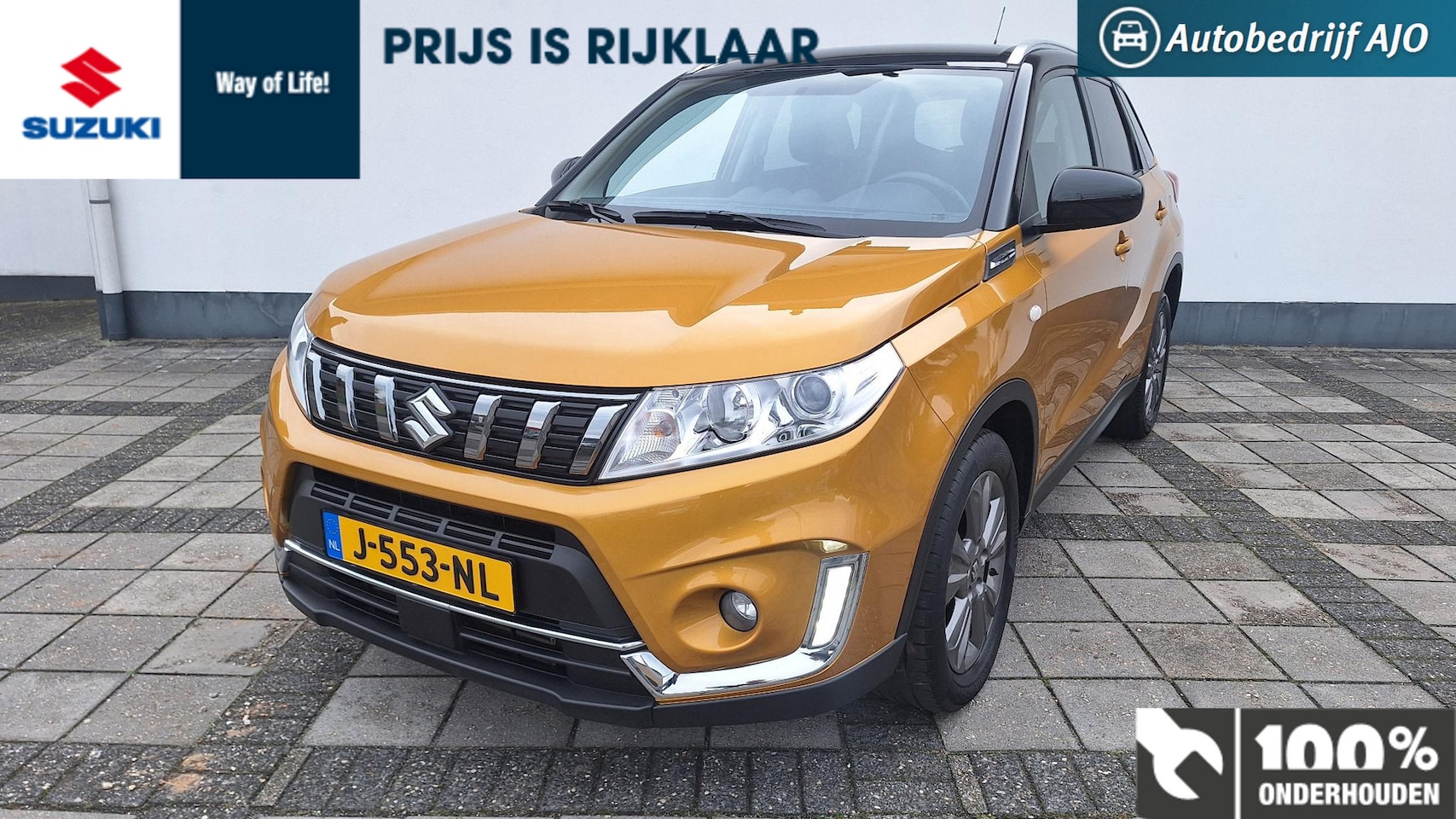 Suzuki Vitara - 1.4 Boosterjet Select AUTOMAAT RIJKLAAR PRIJS - AutoWereld.nl