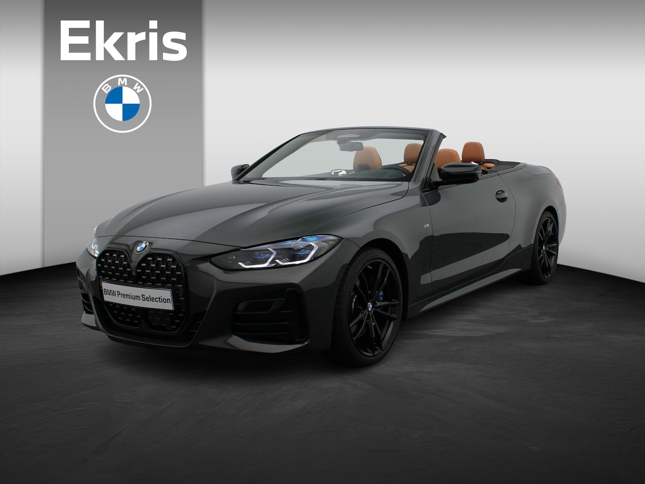 BMW 4-serie Cabrio - M440i xDrive High Executive | Stuurwielrand Verwarmd | Trekhaak | Windscherm | Driving Ass - AutoWereld.nl