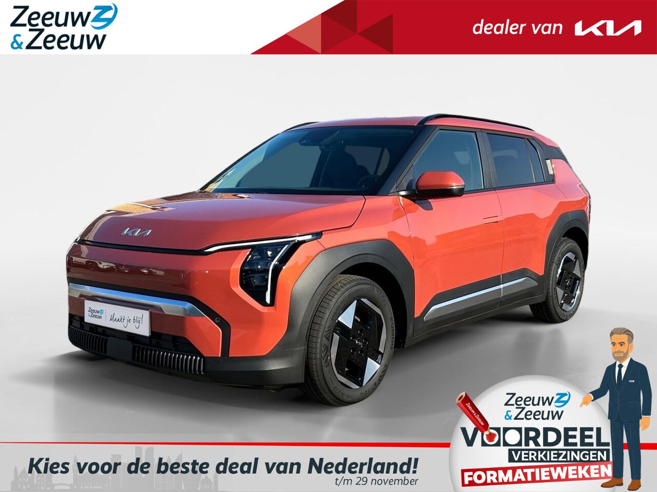Kia EV3 - Plus 81.4 kWh | Enkele kleuren op voorraad bel voor info | NU MET €3.000,- inruilpremie + - AutoWereld.nl