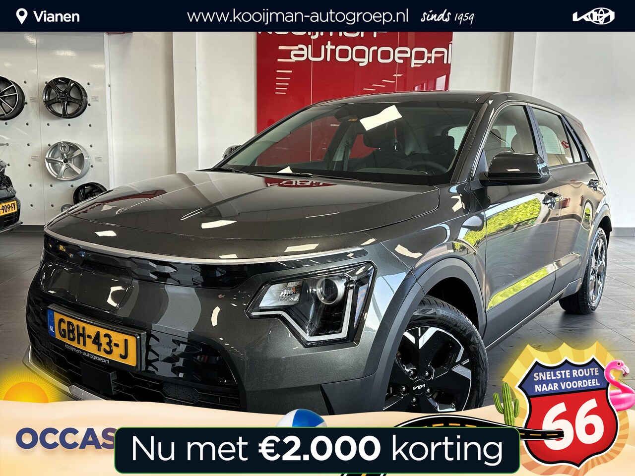 Kia Niro EV - Light Edition 64.8 kWh - AutoWereld.nl