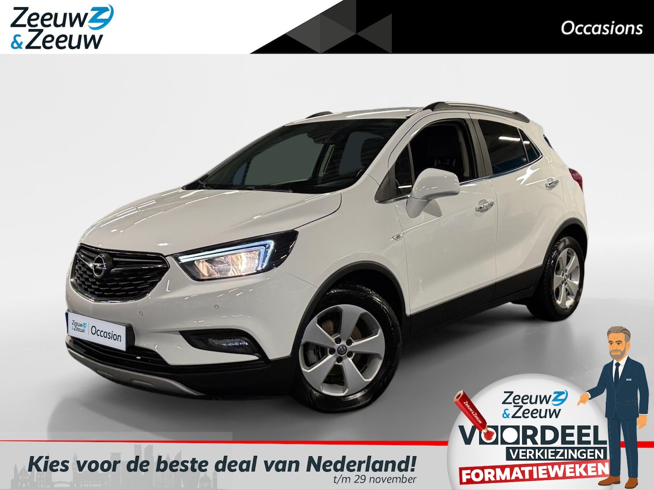Opel Mokka X - 1.4 Turbo Innovation |Trekhaak|Camera|Apple Carplay/Android Auto| 12 maanden Bovag Garanti - AutoWereld.nl