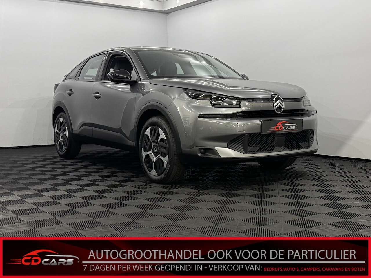 Citroën C4 - 1.2 Hybrid 136 Max leder, Camera, Navi, Cruise control adaptief, Clima, Apple carplay, 2 j - AutoWereld.nl