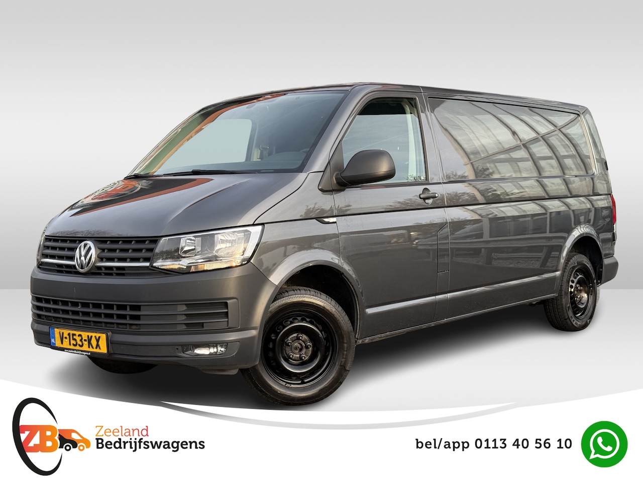 Volkswagen Transporter - 2.0 TDI 150pk L2H1 Comfortline | NL-auto | 1e Eig | Trekhaak | Airco | Cruisec. - AutoWereld.nl