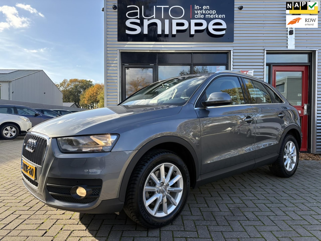 Audi Q3 - 2.0 TFSI quattro -AUTOMAAT-TREKHAAK-2000 KG TREKGEWICHT-AIRCO-CRUISECONTROL-PDC V+A-ISOFIX - AutoWereld.nl