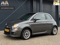 Fiat 500 - S 1.2 Popstar, Elektrisch schuifdak, PDC, Halfleder