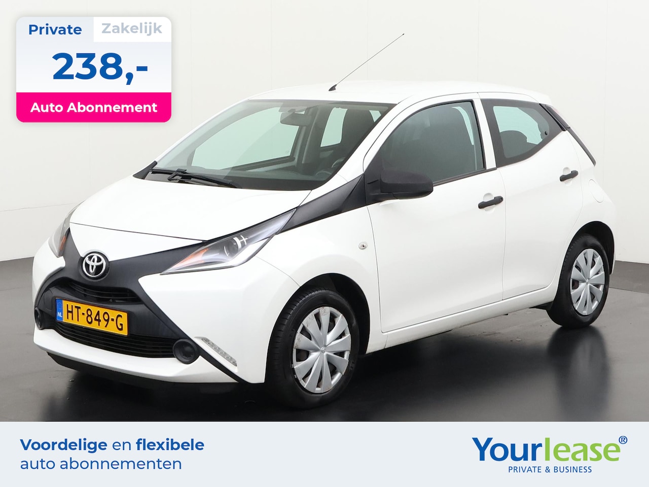 Toyota Aygo - 1.0 VVT-i x-now | All-in 238,- Private Lease | Direct uit voorraad - AutoWereld.nl