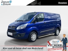 Ford Transit Custom - 270 2.2 TDCI L1H1 Trend 100pk | Dealer onderhouden | Navigatie | Parkeer sensoren | Trekha