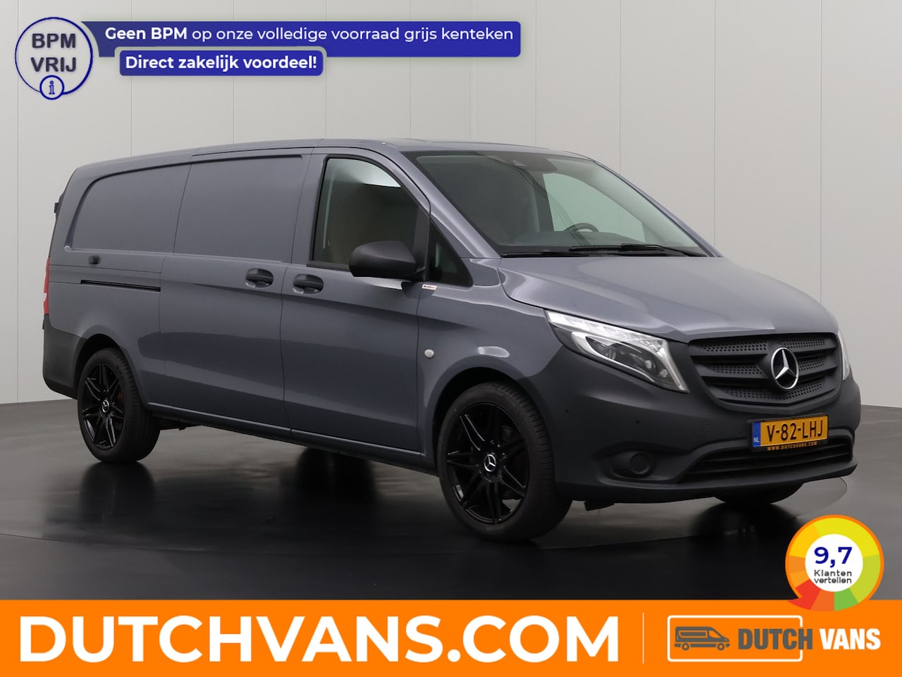 Mercedes-Benz Vito - 119CDI 9G-Tronic Automaat Business XXL | Leder | Led | Navigatie | Multimedia | Trekhaak | - AutoWereld.nl