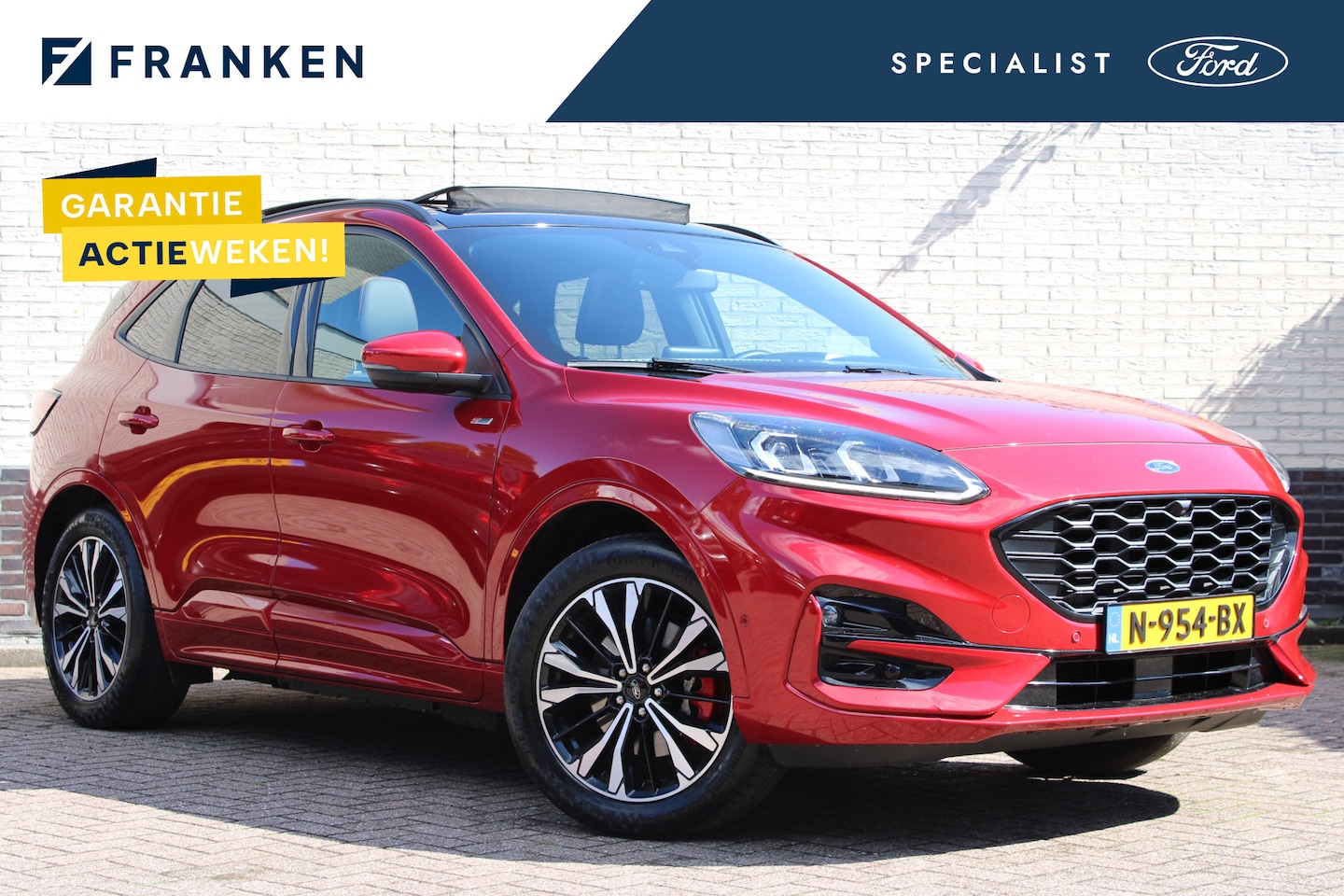 Ford Kuga - 2.5 PHEV ST-Line X | Panoramadak | Trekhaak | BLIS | B&O | Head-up | Winterpack - AutoWereld.nl