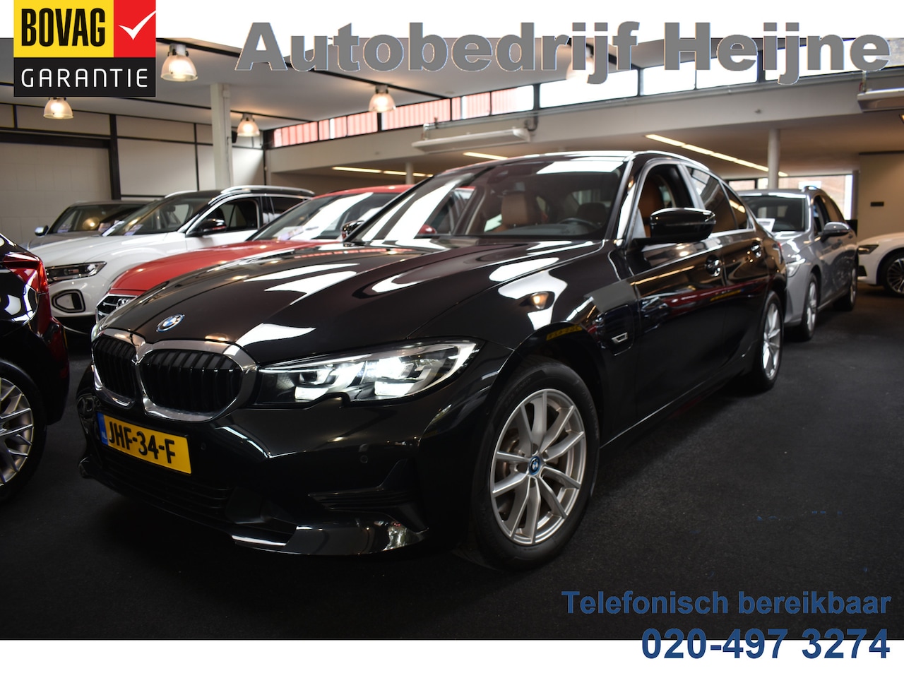 BMW 3-serie - 320e 204PK HYBRID BUSINESS LEDER/CAMERA/TREKHAAK - AutoWereld.nl