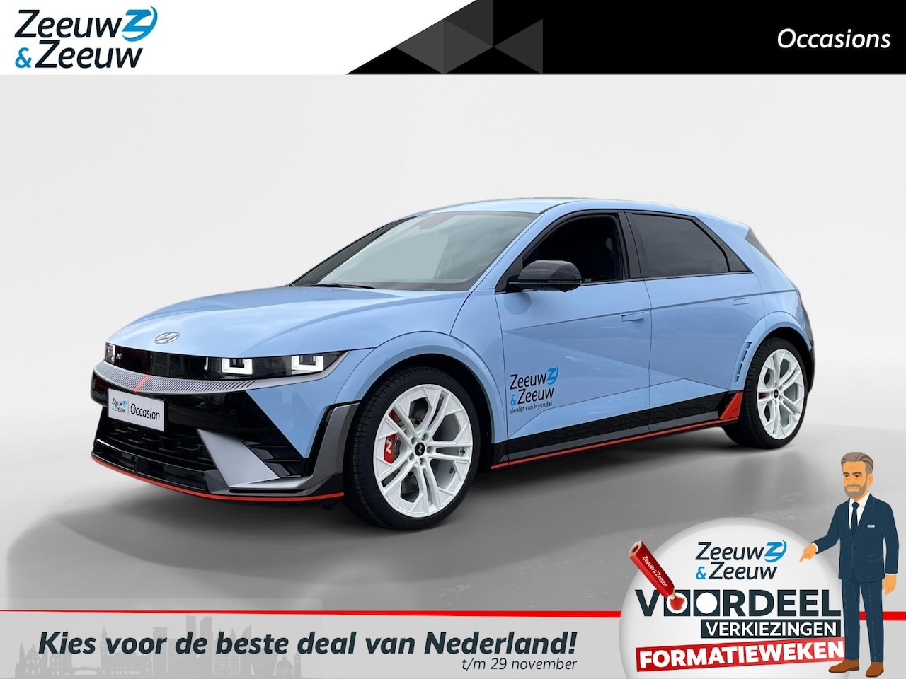 Hyundai IONIQ 5 - N AWD 84 kWh | RALLY LOOK! | 605PK! | Nieuwstaat | - AutoWereld.nl