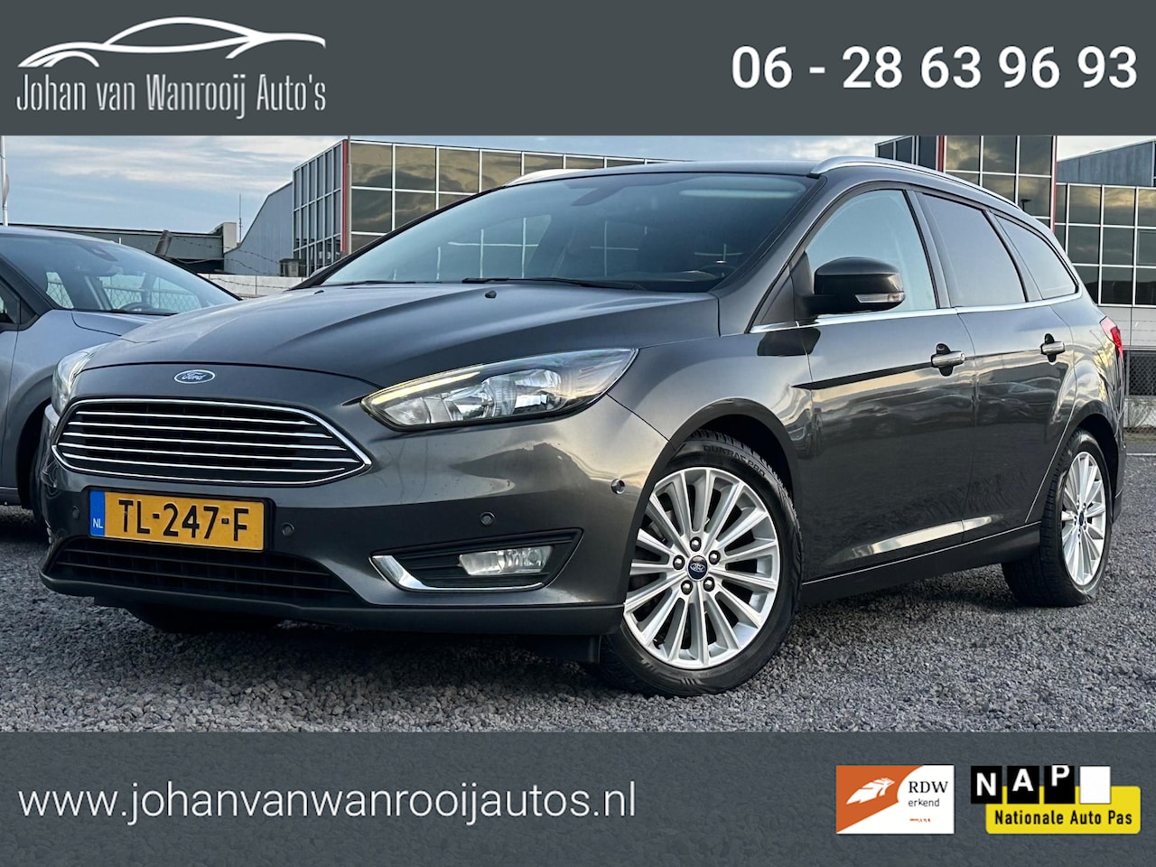 Ford Focus Wagon - 1.0 TitaniumNAVI/CAMERA/CRUISE - AutoWereld.nl