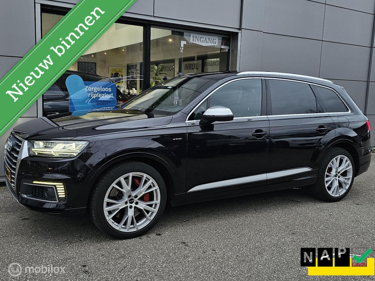 Audi Q7 SQ7 - 3.0 TDI e-tron quattro Sport Panorama/HUD/SQ7 difusser - AutoWereld.nl