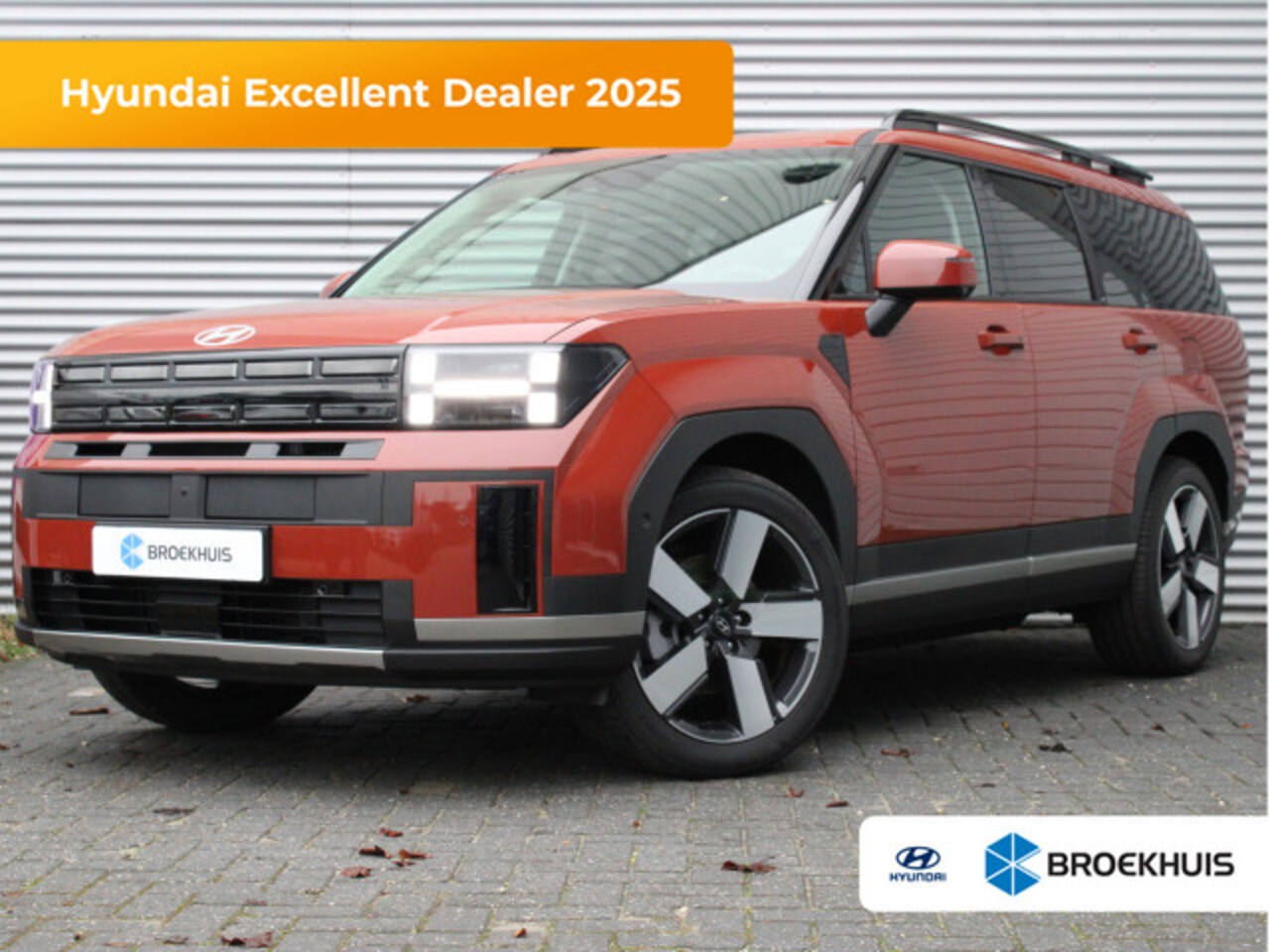 Hyundai Santa Fe - 1.6 T-GDI HEV Premium 7p. € 5000,- korting !! | Leder | 360 Camera | Suede hemel | Hybride - AutoWereld.nl