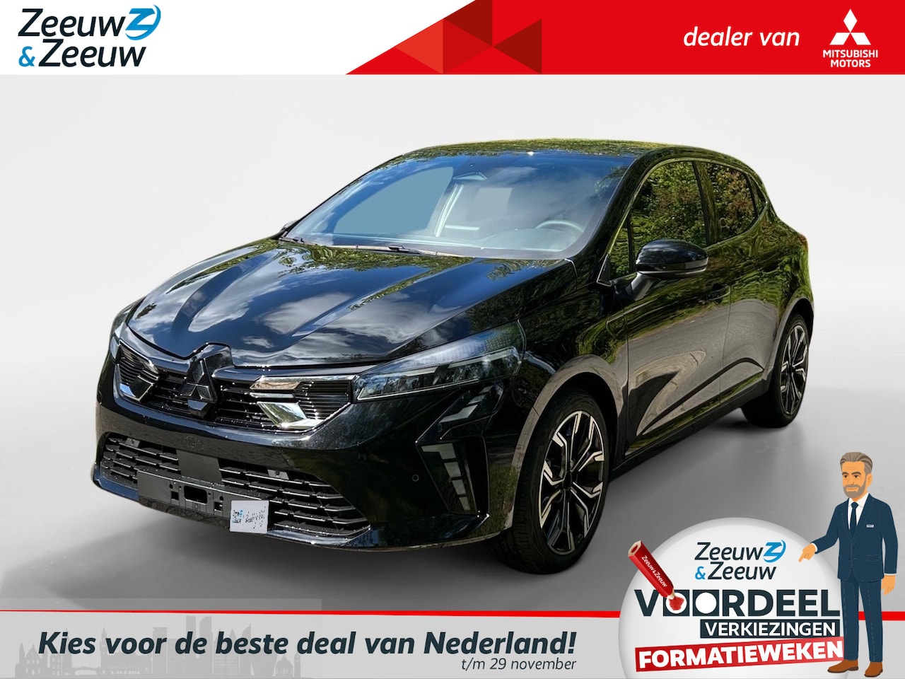 Mitsubishi Colt - 1.0T MT Instyle | €2.000, - ACTIE KORTING! | 8 JAAR GARANTIE | - AutoWereld.nl