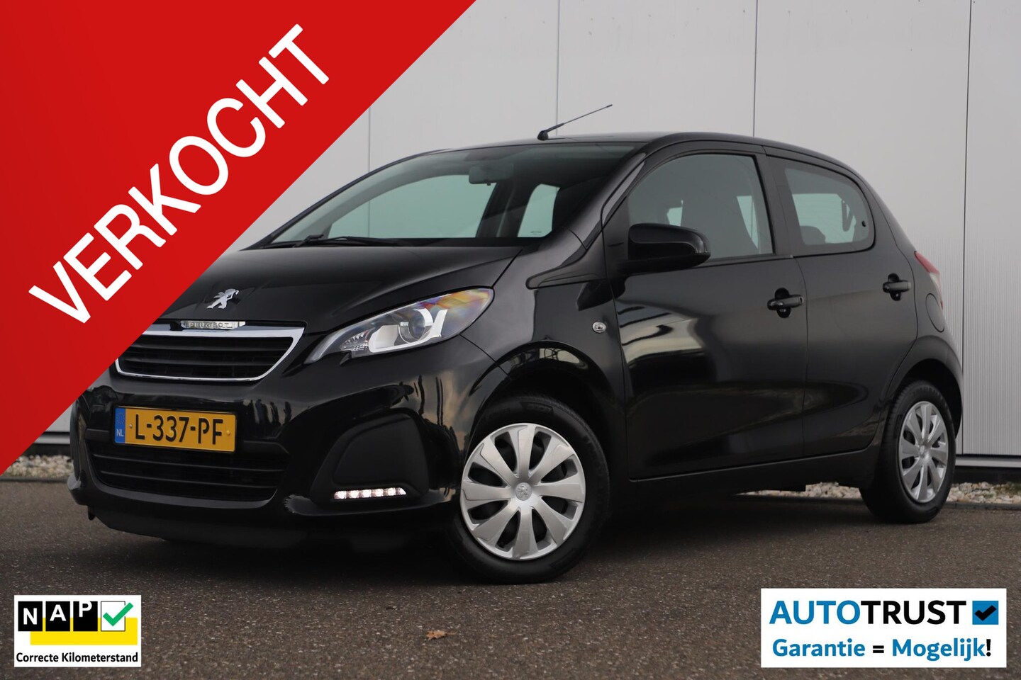 Peugeot 108 - 1.0 e-VTi Active NAP! 27.000KM Airco Radio Bluetooth Elektrische Ramen - AutoWereld.nl