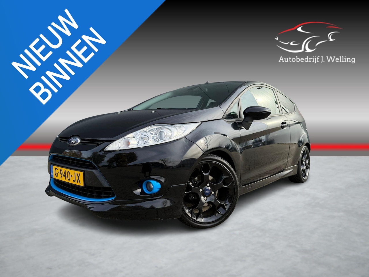 Ford Fiesta - 1.6 Metal Leder / Klima / stoelbverwarming - AutoWereld.nl