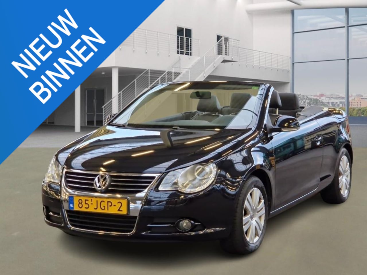 Volkswagen Eos - 2.0-16v FSI Lederen bekleding, Clima, Cruisecontrole, ..... - AutoWereld.nl