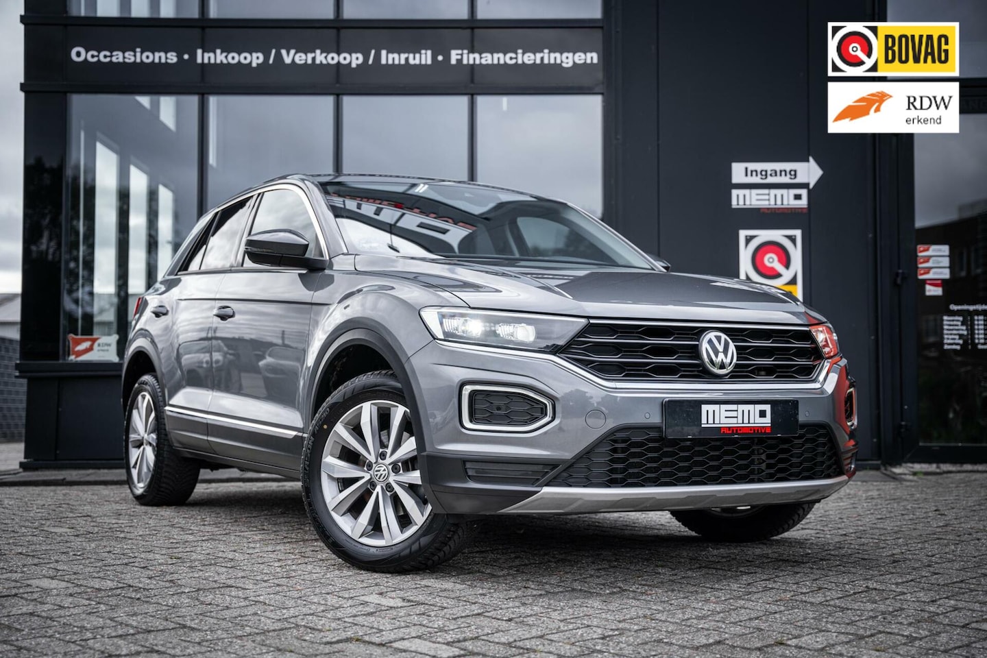 Volkswagen T-Roc - 1.5 TSI Style*AUTOMAAT**LED*NAVI* - AutoWereld.nl