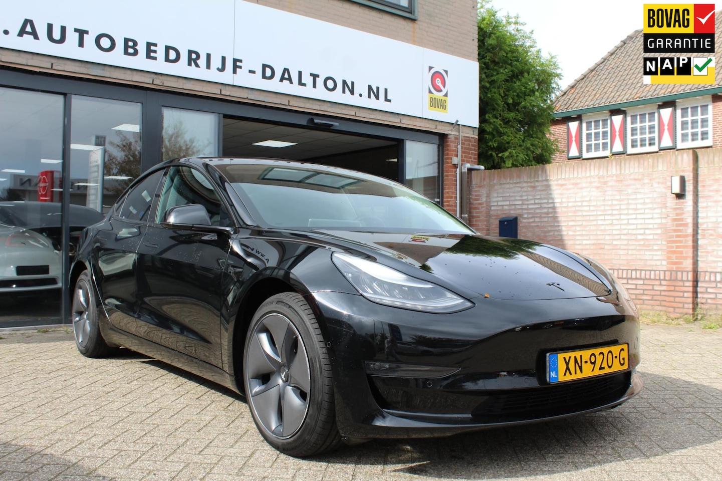 Tesla Model 3 - Long Range RWD Long Range AWD 75 kWh soh 91,1% ACC. BOOST / AUTOPILOT / LEER / PANODAK - AutoWereld.nl
