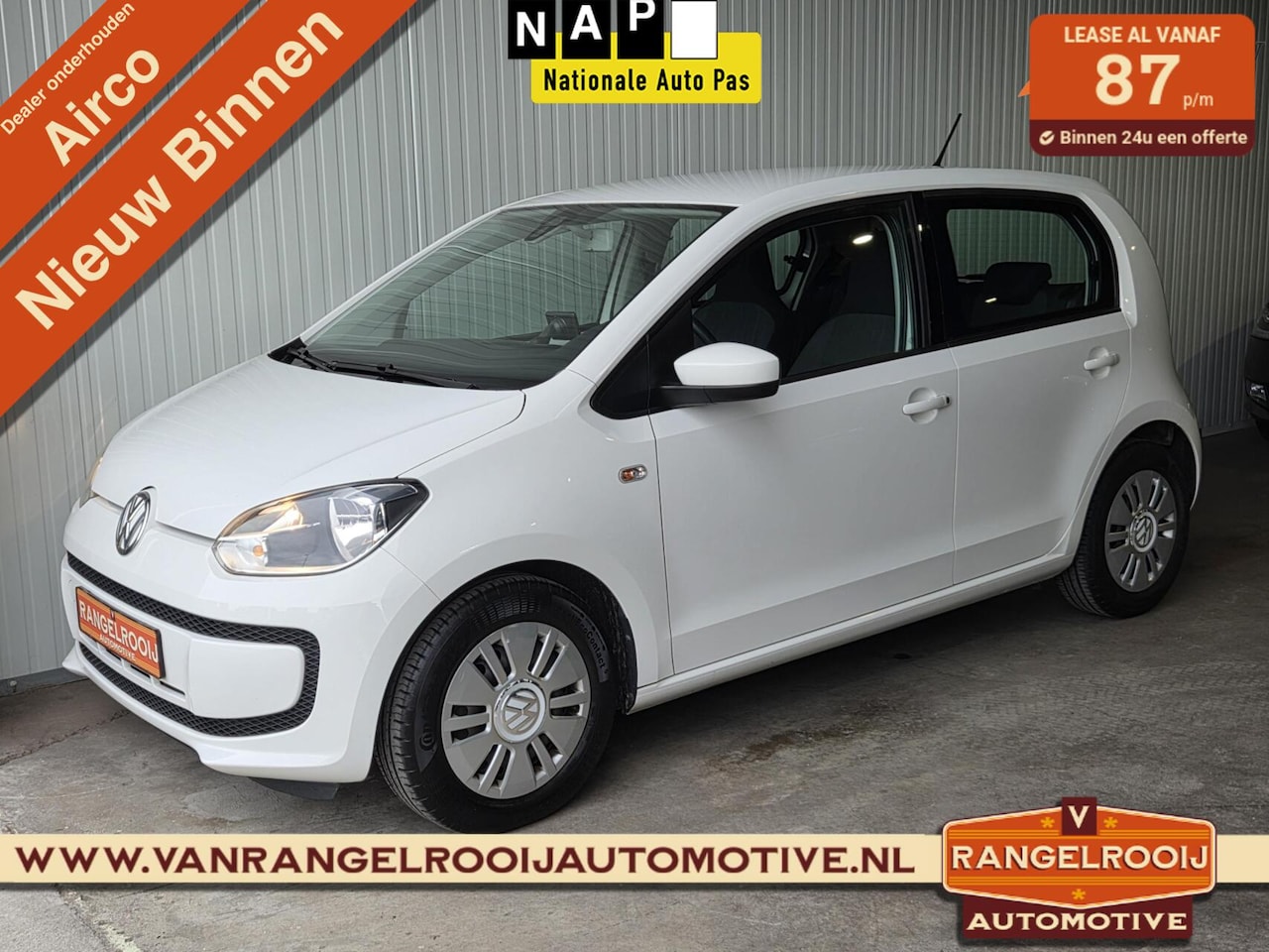 Volkswagen Up! - 1.0 move up! 1.0 move up!, dealer oh., airco, navigatie - AutoWereld.nl
