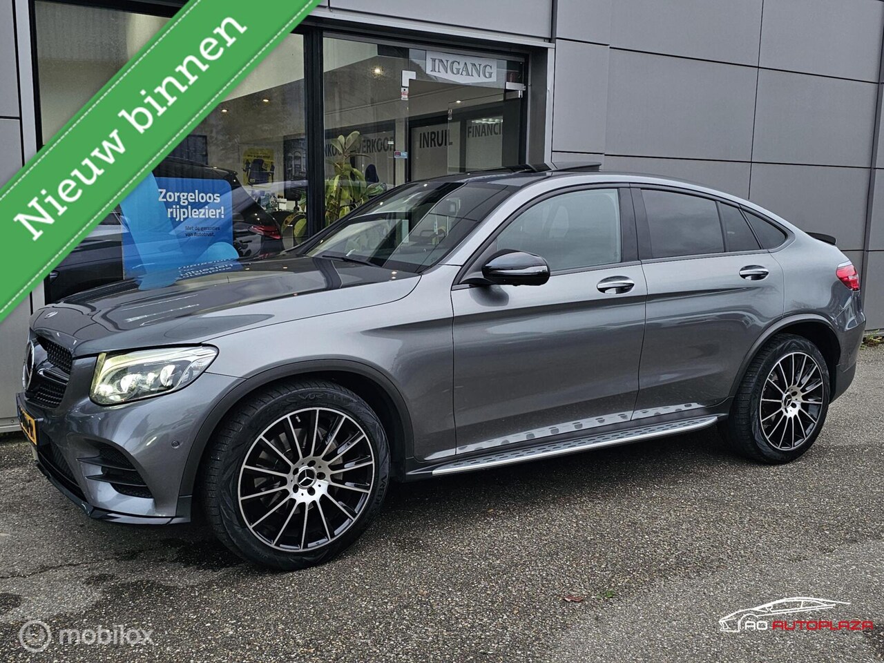 Mercedes-Benz GLC-klasse Coupé - 250 4MATIC AMG Line Panorama/Burmester/Keyless - AutoWereld.nl