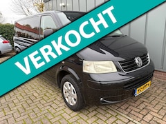 Volkswagen Transporter - 2.5 TDI 340 Trendline DC Automaat NAP//AIRCO//CRUISE//DUBBELCABINE//TREKHAAK