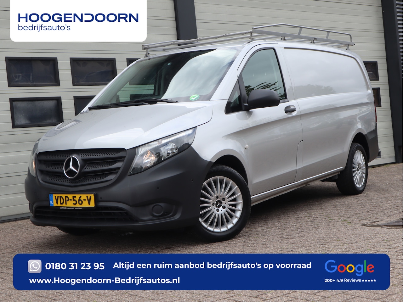Mercedes-Benz Vito - 114 CDI Automaat Euro 6 Lang L2 - Imperiaal - Trekhaak - Camera - AutoWereld.nl