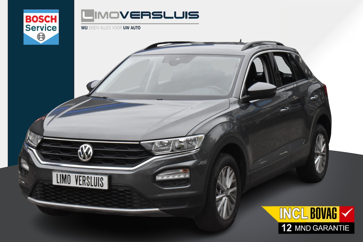 Volkswagen T-Roc - 1.0 TSI Style Navigatie | Carplay | Adaptieve Cruise | 12 mnd BOVAG garantie | Whatsapp 06 - AutoWereld.nl