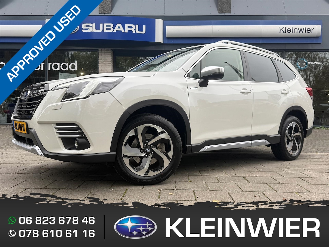 Subaru Forester - 2.0i e-BOXER 150pk CVT Premium | Panodak | Trekhaak | Navi | Leder | 5 jaar fabrieksgarant - AutoWereld.nl