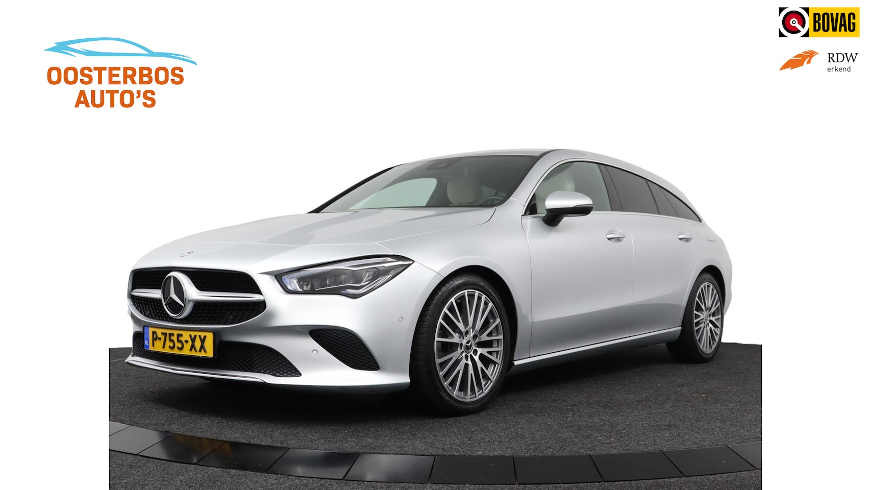 Mercedes-Benz CLA-klasse Shooting Brake - 180 Luxury Line - Automaat/Leder/Carplay/Stoelverw./Camera - AutoWereld.nl