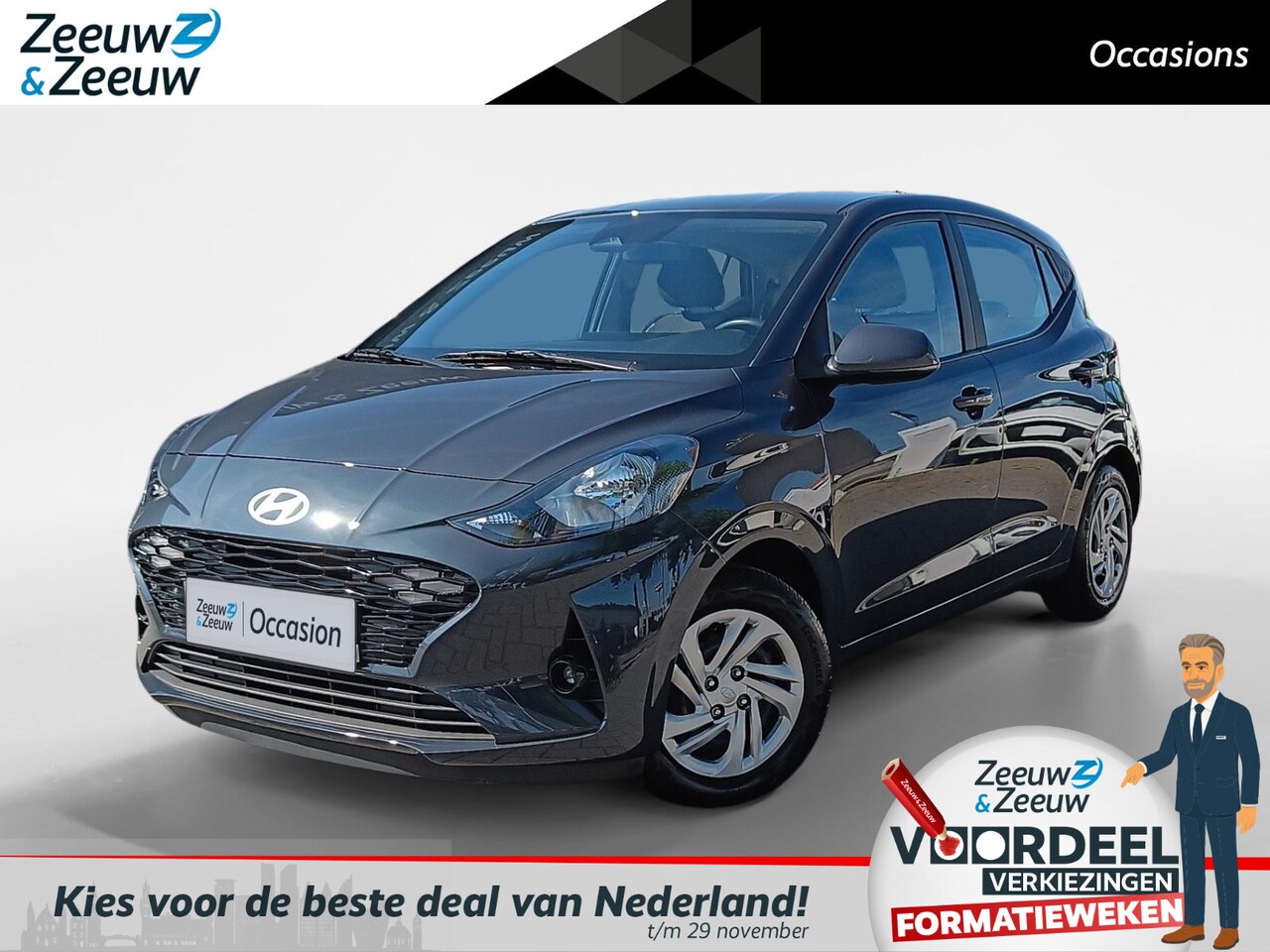 Hyundai i10 - 1.0 Comfort Smart Navigatiesysteem | Parkeercamera | Cruise control - AutoWereld.nl