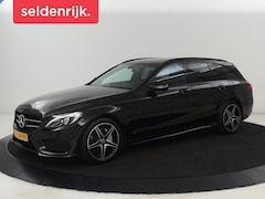 Mercedes-Benz C-klasse - 200 AMG Night | Leder | Stoelverwarming | Full LED | Park Assist | Navigatie | Climate con