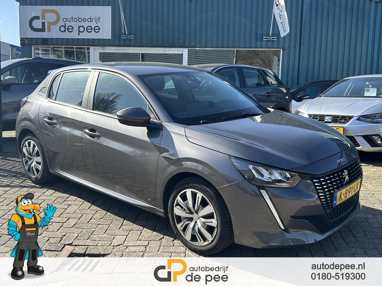 Peugeot 208 - 1.2 PureTech Active GARANTIE/CARPLAY/CLIMA/CRUISE/NAVI/PARKEERSENS./LICHTMETAAL rijklaarpr - AutoWereld.nl