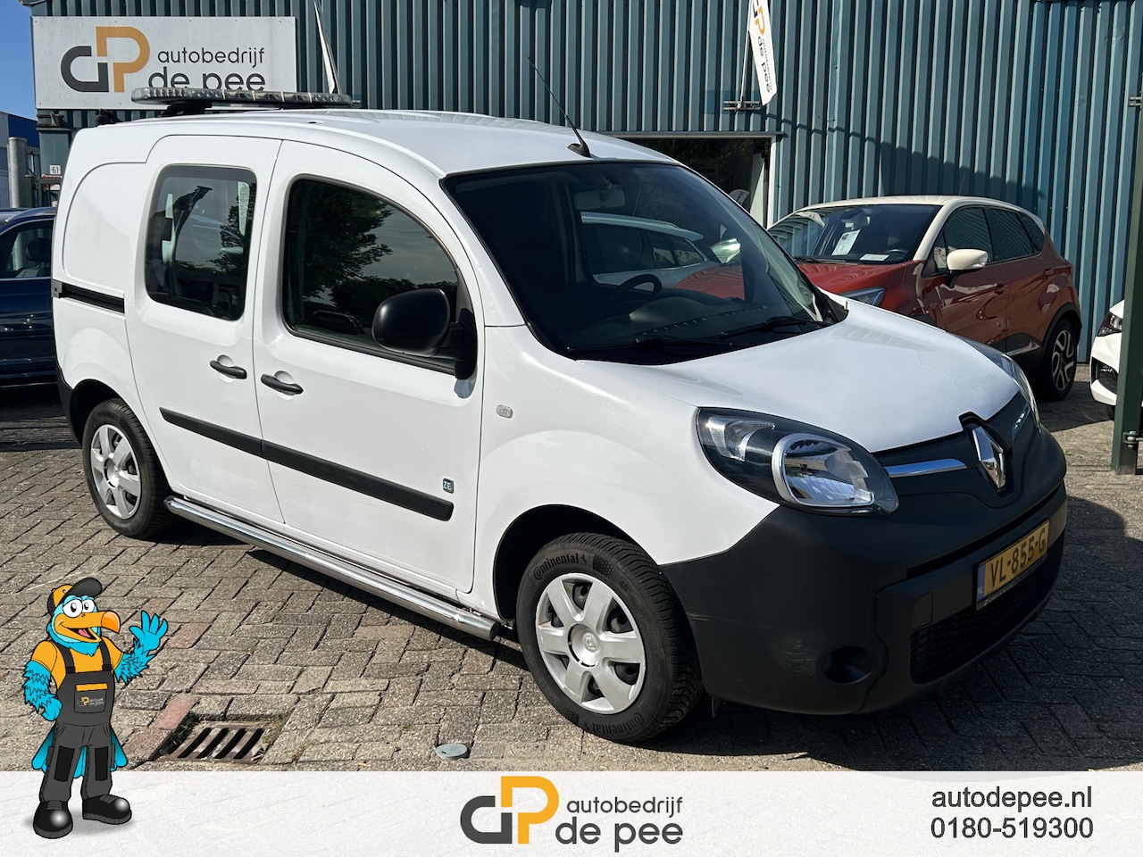Renault Kangoo Express - Z.E. GARANTIE/INCL.ACCU/AIRCO/NAVI/EL.RAMEN/TREKHAAK rijklaarprijs! - AutoWereld.nl