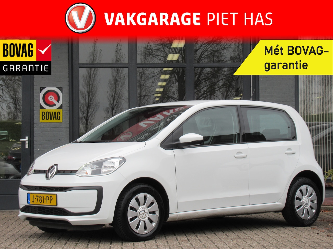 Volkswagen Up! - 1.0 BMT move up! | Airco | Bluetooth | Dagrijverlichting | Incl. BOVAG Garantie | 5-Deurs - AutoWereld.nl