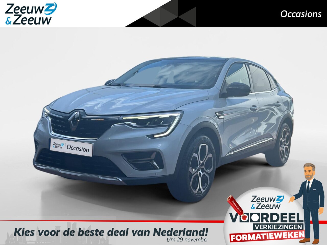 Renault Arkana - 1.3 TCe 140 | Automaat | Apple Carplay/Android Auto | Groot Navigatie Scherm | Stoelverwar - AutoWereld.nl