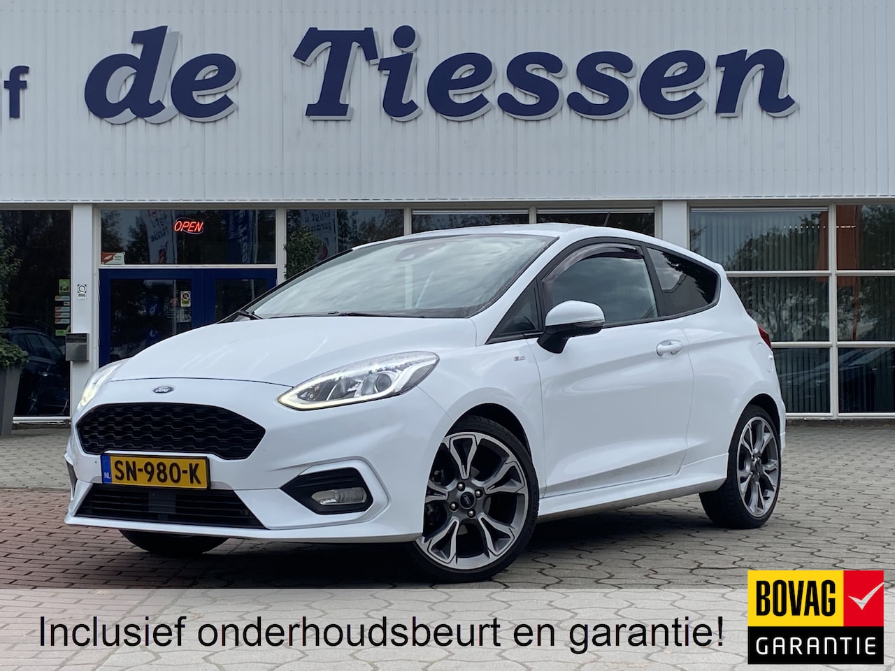 Ford Fiesta - 1.0 EcoBoost ST-Line Navi, PDC, Cruise, Rijklaar met beurt & garantie! - AutoWereld.nl