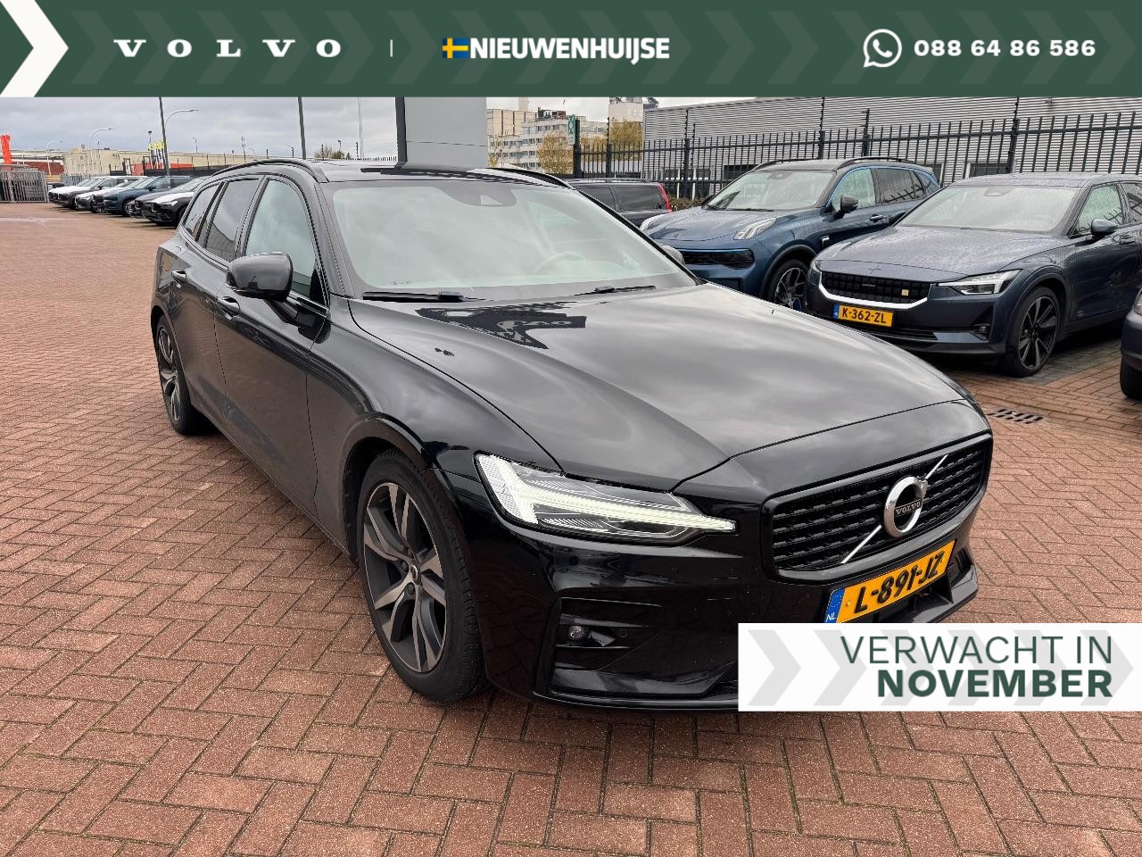 Volvo V60 - 2.0 B3 R-Design | Adaptieve Cruise Control | BLIS Dodehoek Detectie | Schuif / Kanteldak | - AutoWereld.nl