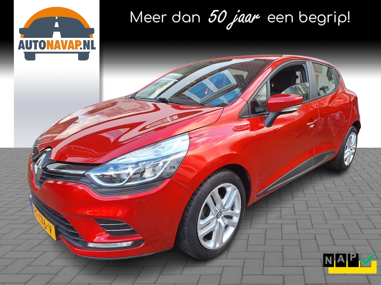 Renault Clio - 0.9 TCe Zen /69.000 Km/Navi/Cruise/Airco/Garantie - AutoWereld.nl