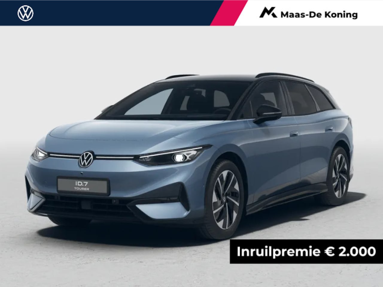Volkswagen ID.7 Tourer - Limited Edition 77 kWh accu 286 PK · verwarmd stuurwiel · Draadloze telefoonlader · - AutoWereld.nl
