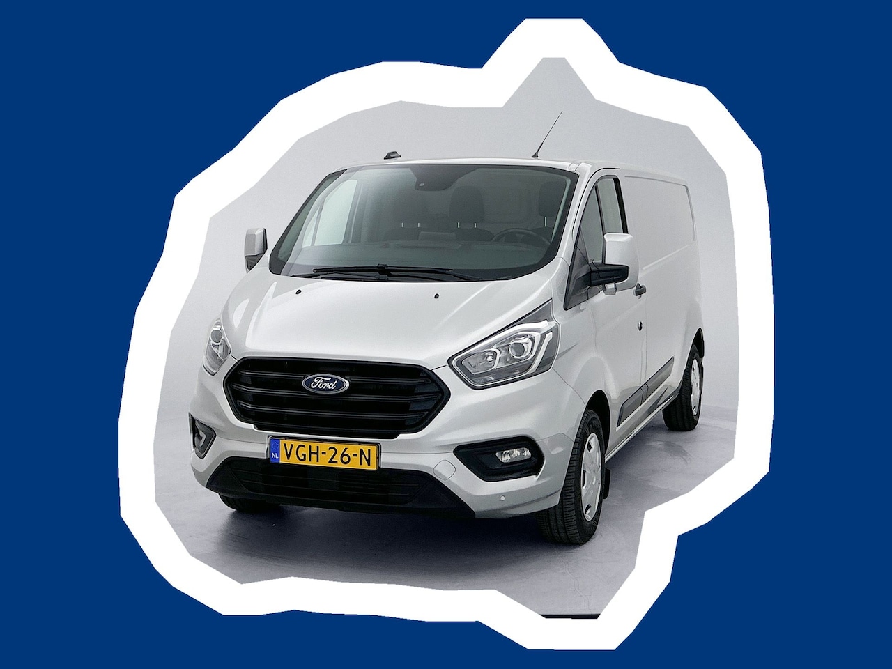 Ford Transit Custom - 300 2.0 TDCI L2H1 Sync3 Trekhaak Navigatie Inrichting Cruise Control NAP Euro 6 - AutoWereld.nl