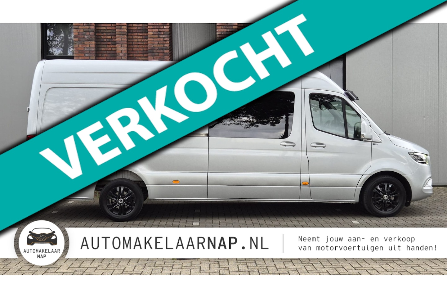 Mercedes-Benz Sprinter - 319 3.0 CDI L3 H2 / V6 / 190PK / 6 persoons / 3500 Trekgewicht / 1e eigenaar / - AutoWereld.nl